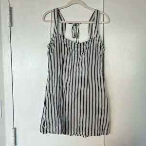 Anthropologie Striped Linen Dress